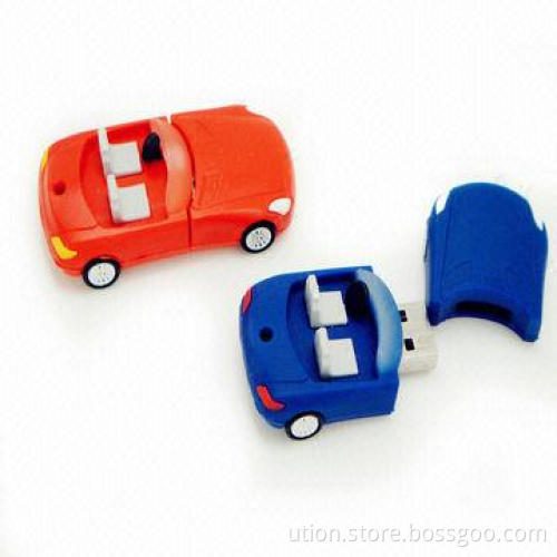 Mini Car USB Flash Drive with 1 to 32GB Memory Capacity